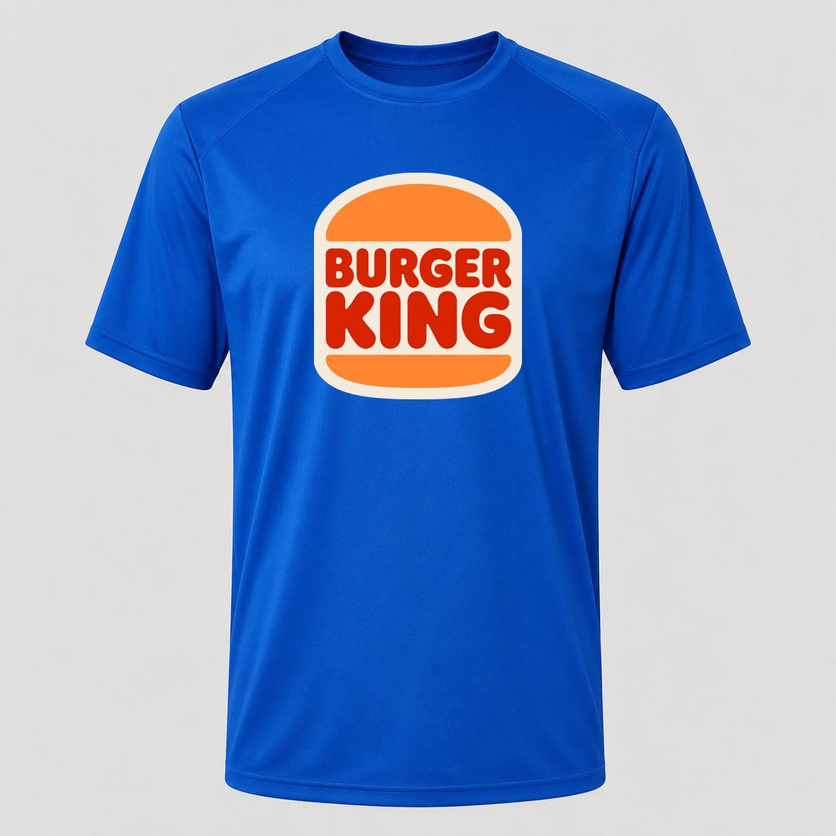 Men's Burger King Performance T-Shirt - Royal Blue