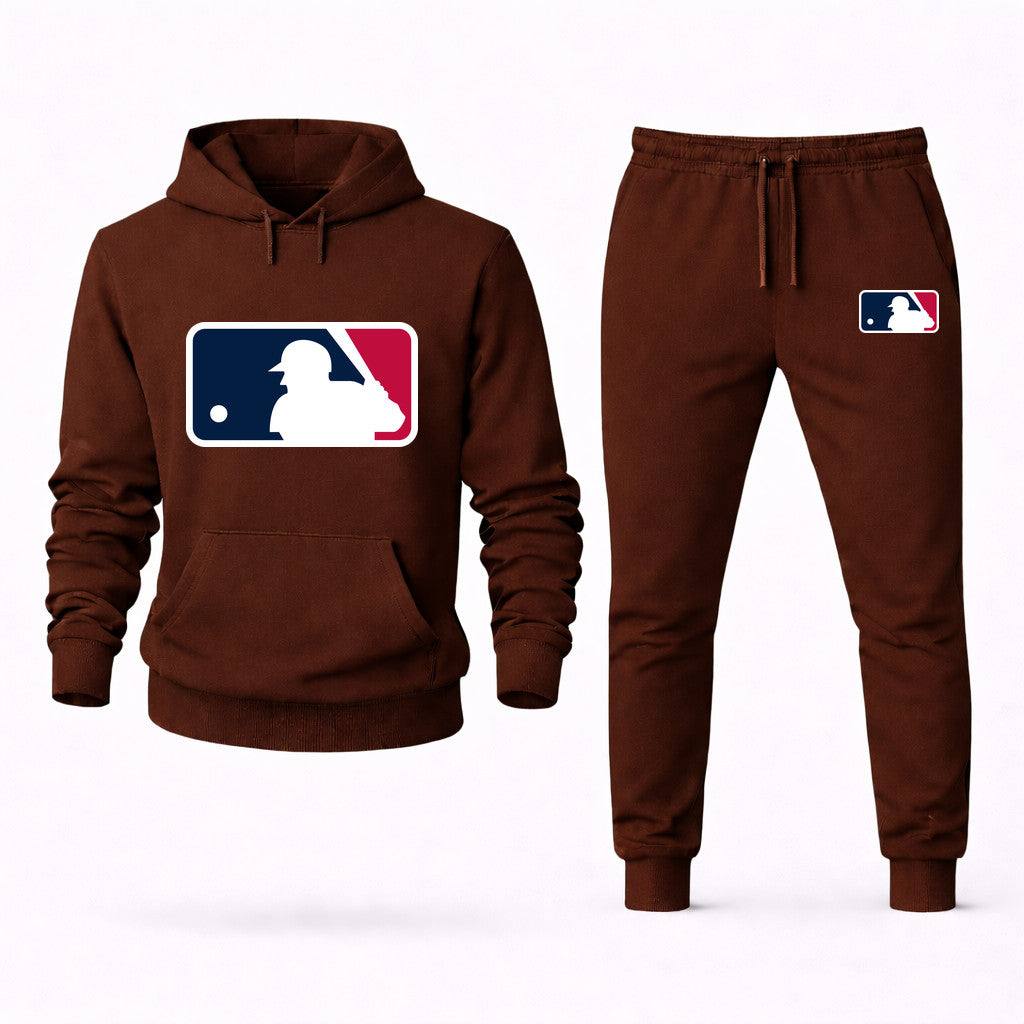 Major League Baseball Hoodie and Joggers Set - Brown