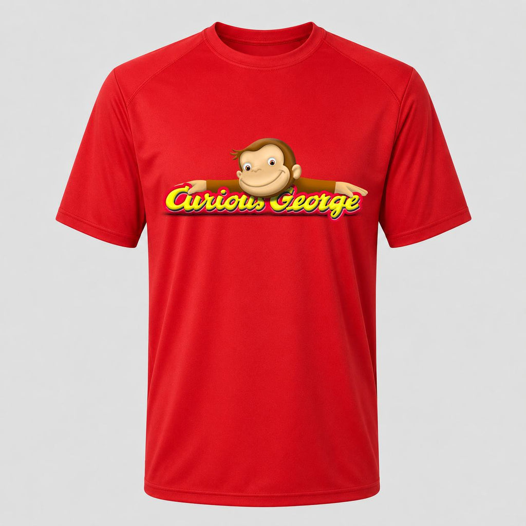 Men's Curious George Performance T-Shirt - Red