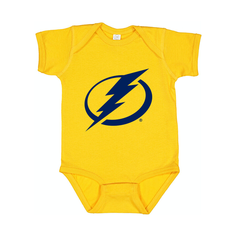 Tampa Bay Lightning Baby Romper Onesie - Yellow