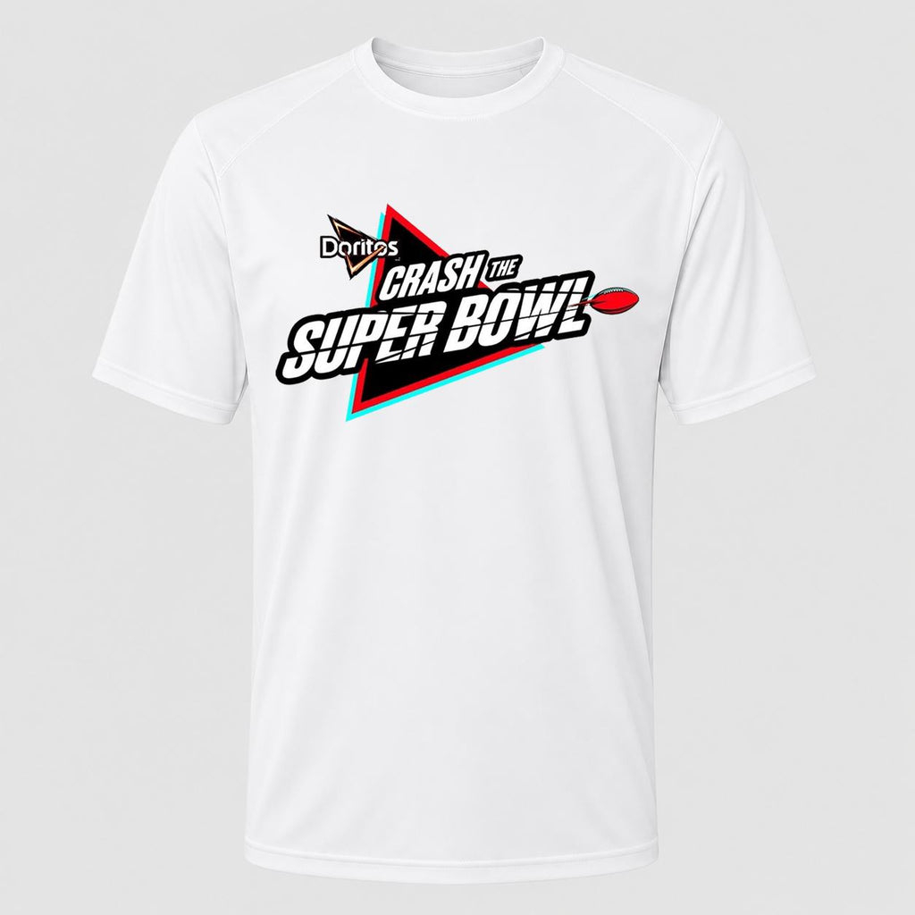 Men's Crash the Super Bowl Performance T-Shirt - White