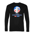 Men's Copa America 2024 Polyester Long Sleeve T-Shirt - Black