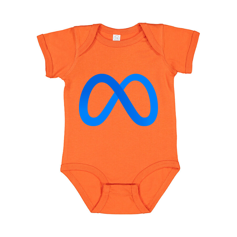 Meta Baby Romper Onesie - Orange