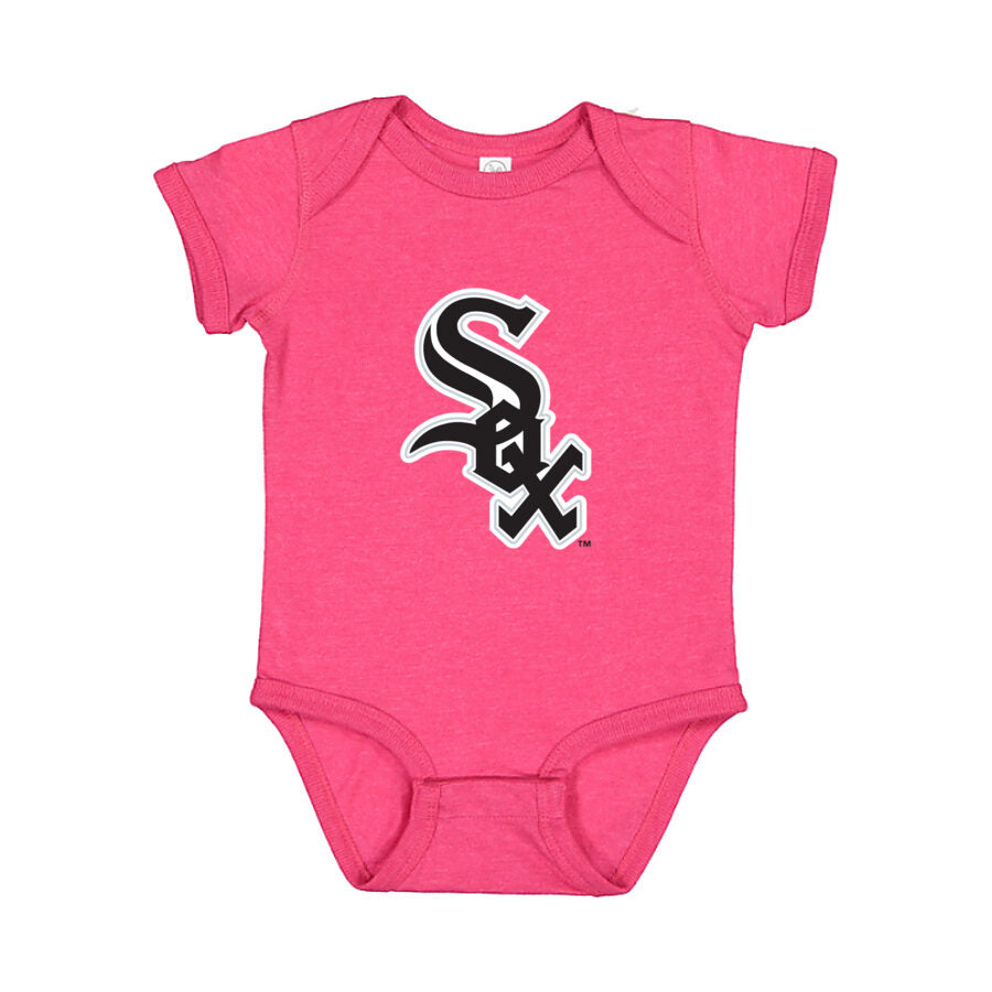 Chicago White Sox Baby Romper Onesie - Pink