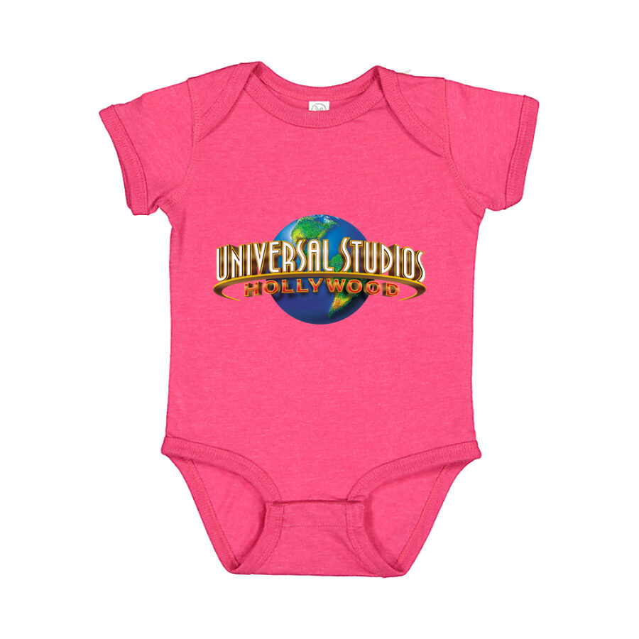 Universal Studios Hollywood Baby Romper Onesie - Pink