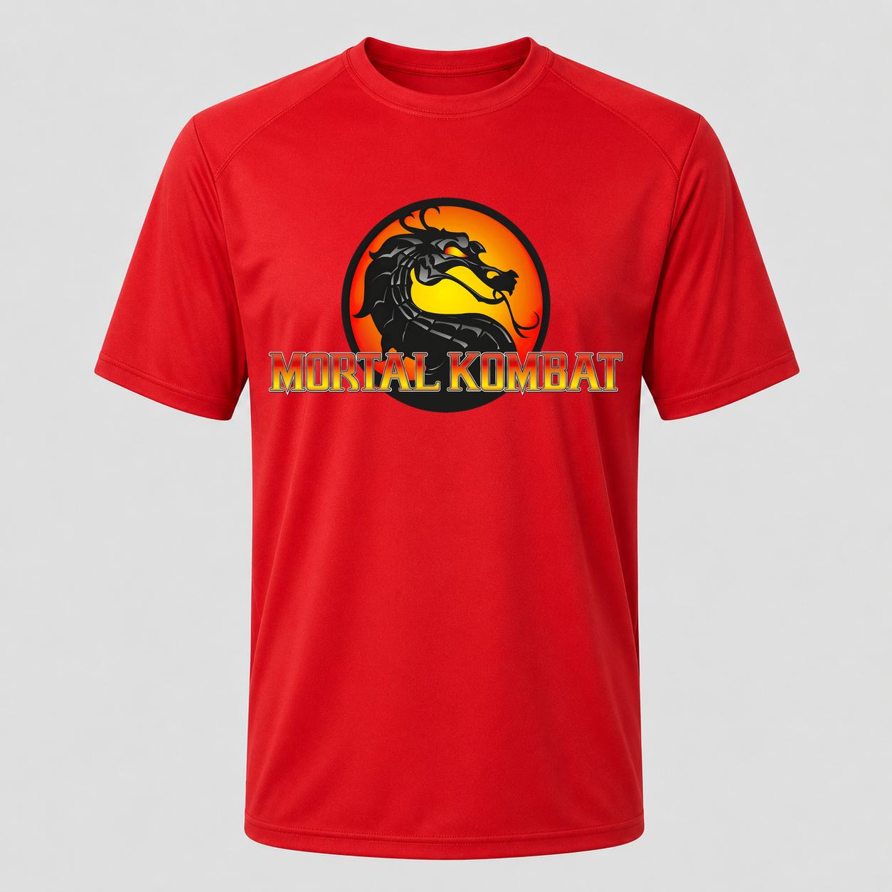 Men's Mortal Kombat Performance T-Shirt - Red