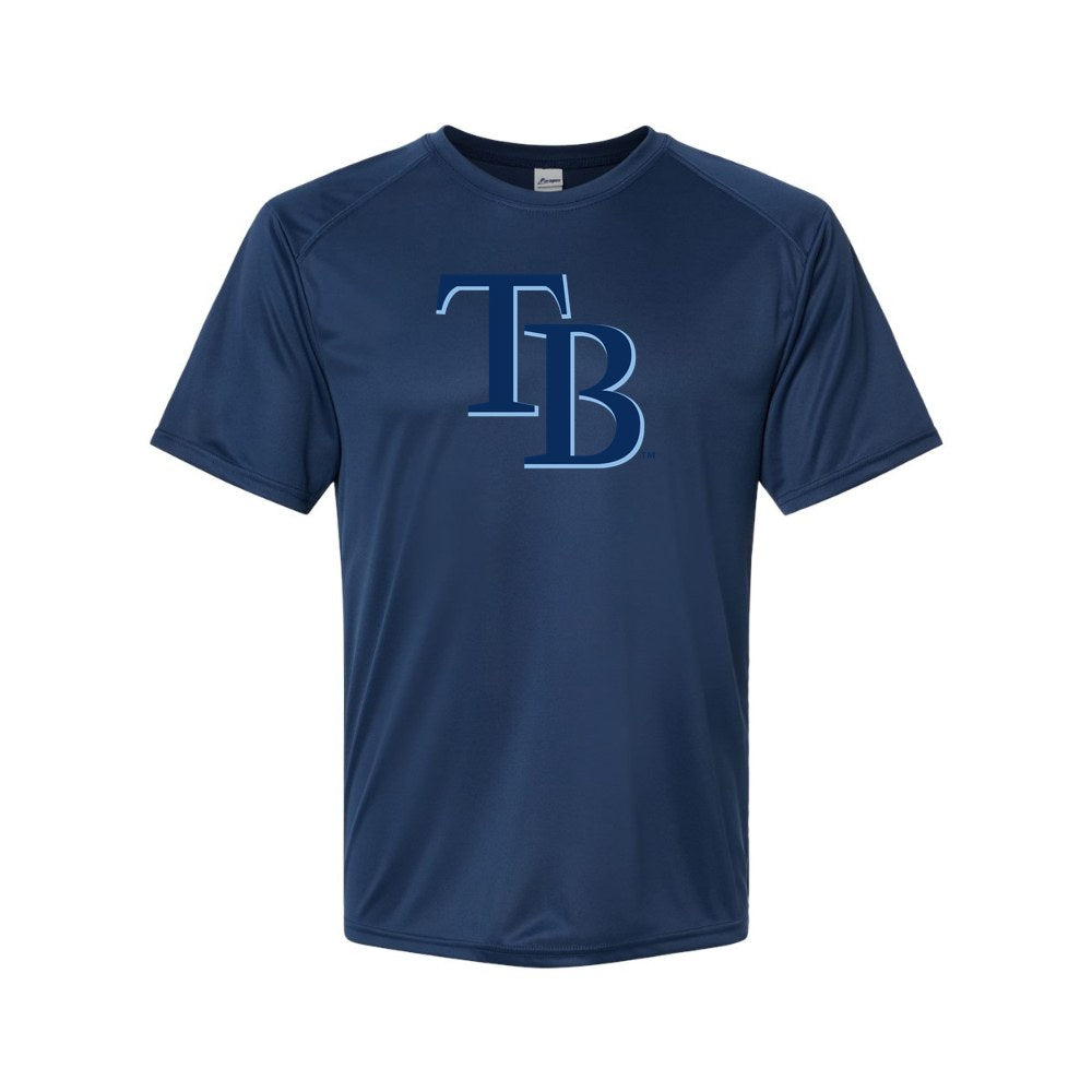 Tampa Bay Rays Polyester T-Shirt - Navy