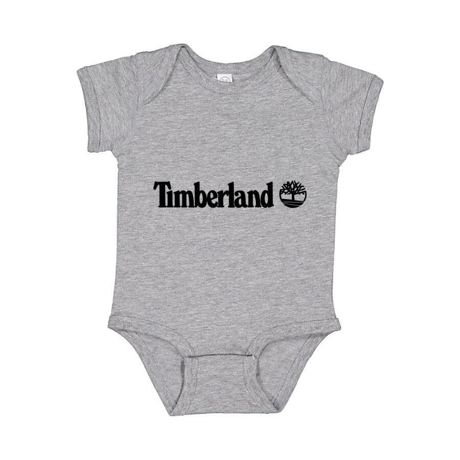 Timberland Baby Romper Onesie - Gray