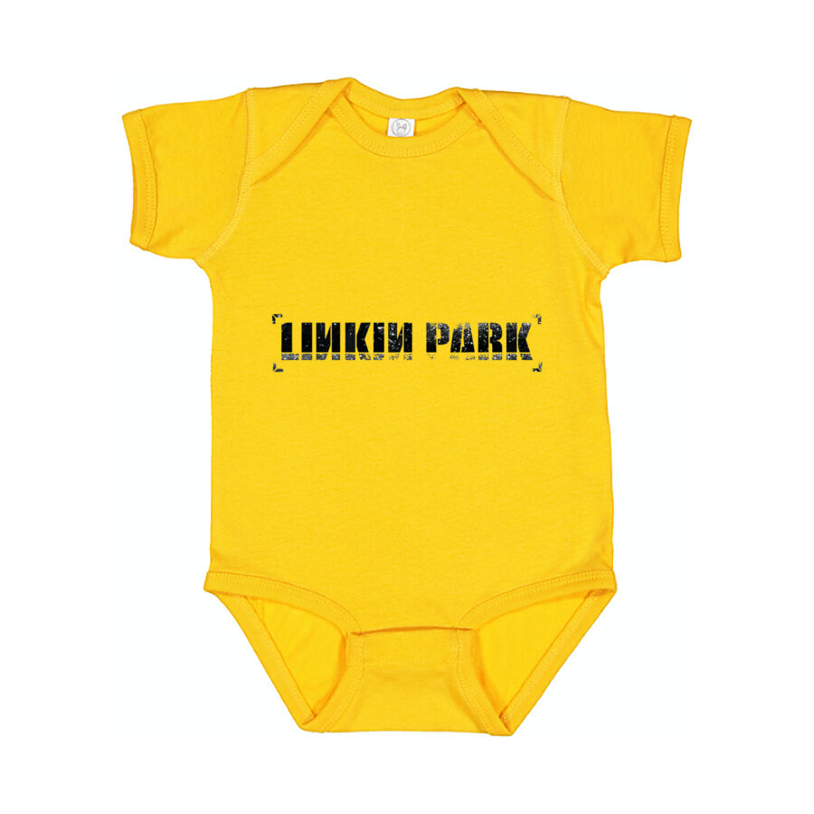 Linkin Park Baby Romper Onesie - Yellow
