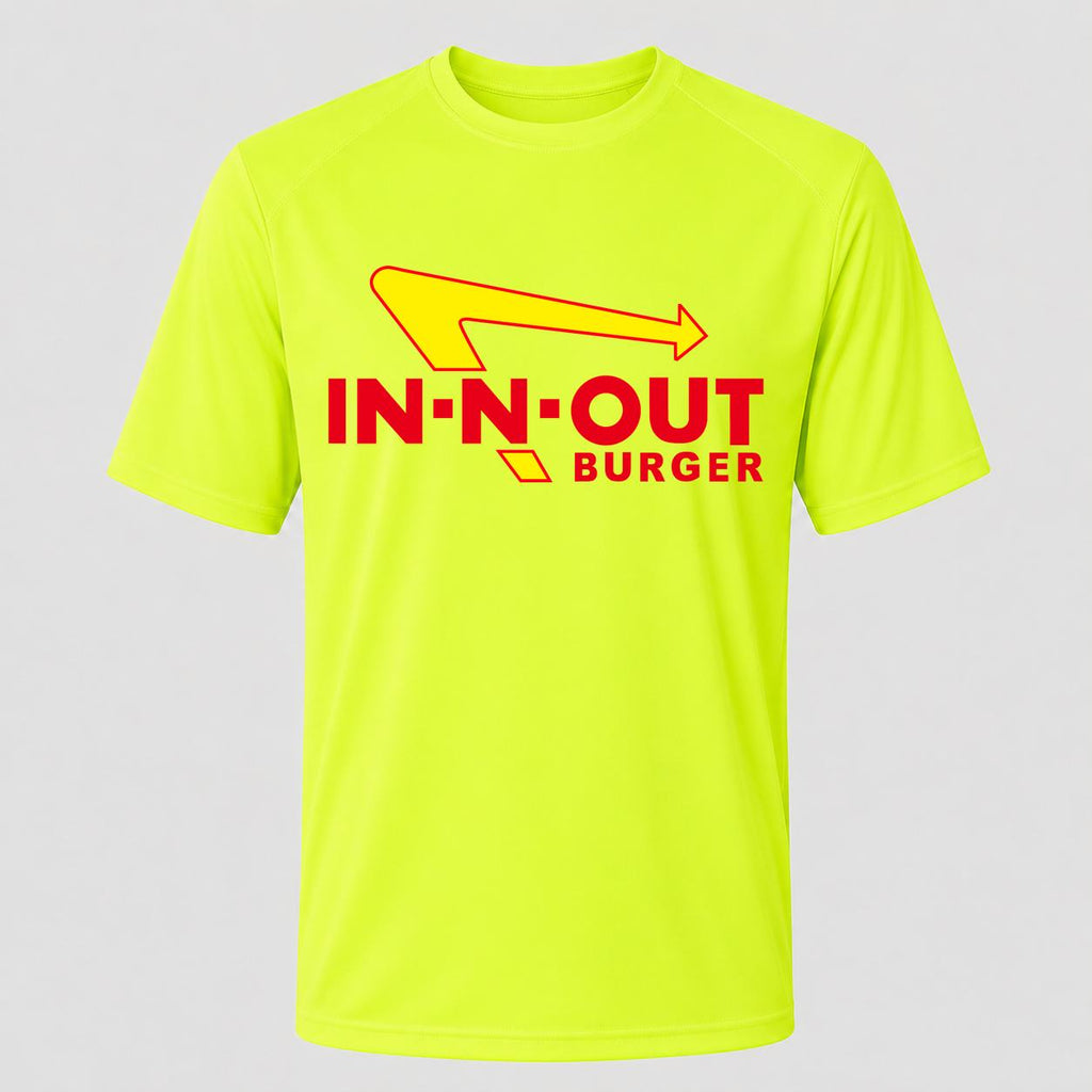 Men's In-N-Out Burger Performance T-Shirt - Safety Green