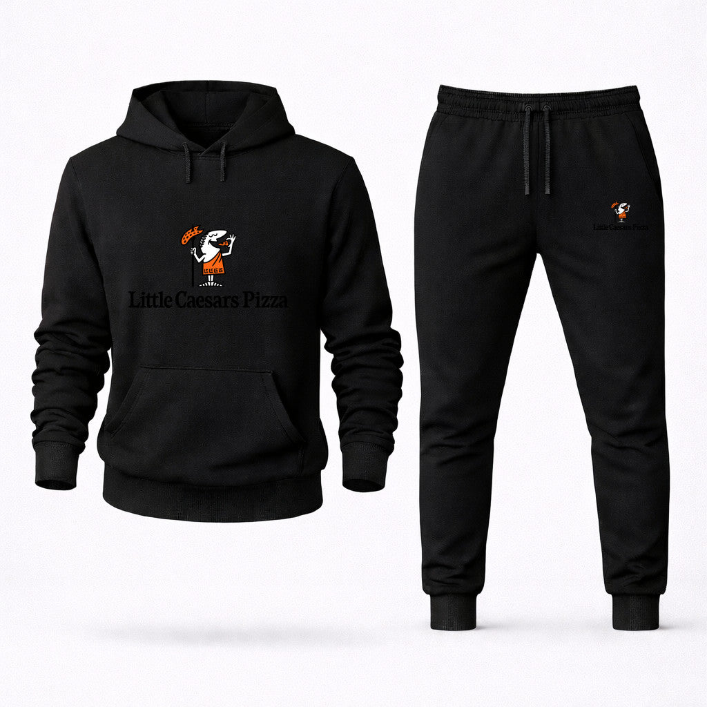 Little Caesars Hoodie and Joggers Set - Black