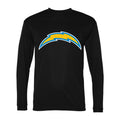 Men's Los Angeles Chargers Polyester Long Sleeve T-Shirt - Black