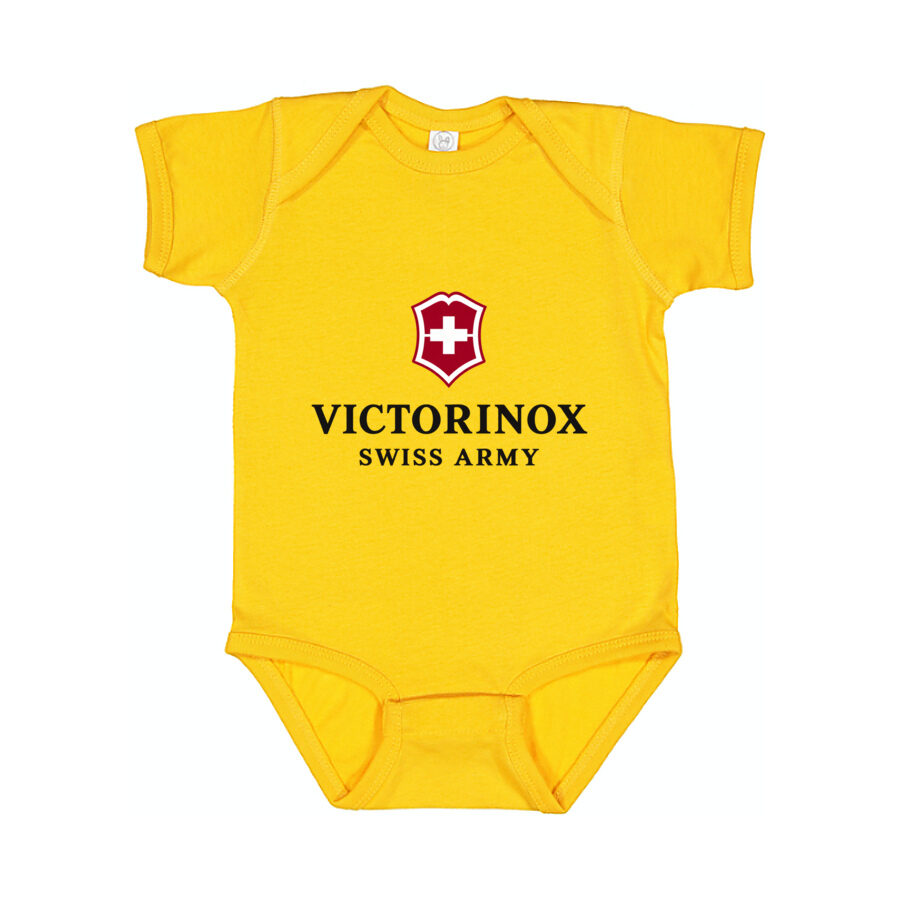 Victorinox Swiss Army Baby Romper Onesie - Yellow