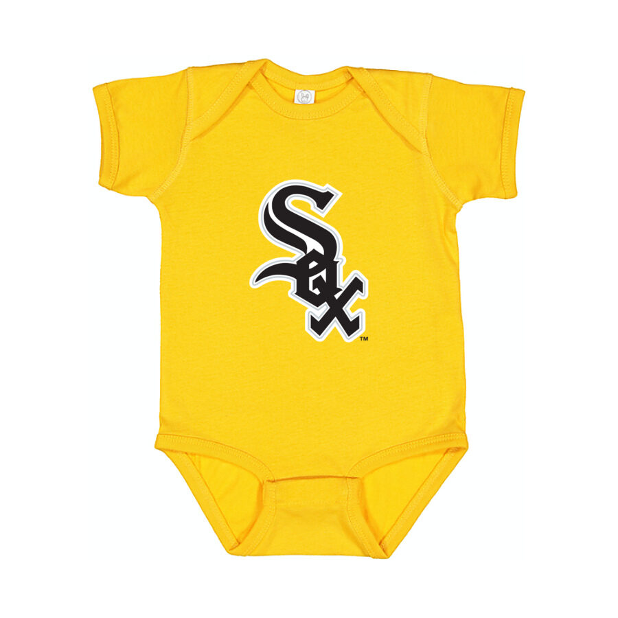 Chicago White Sox Baby Romper Onesie - Yellow