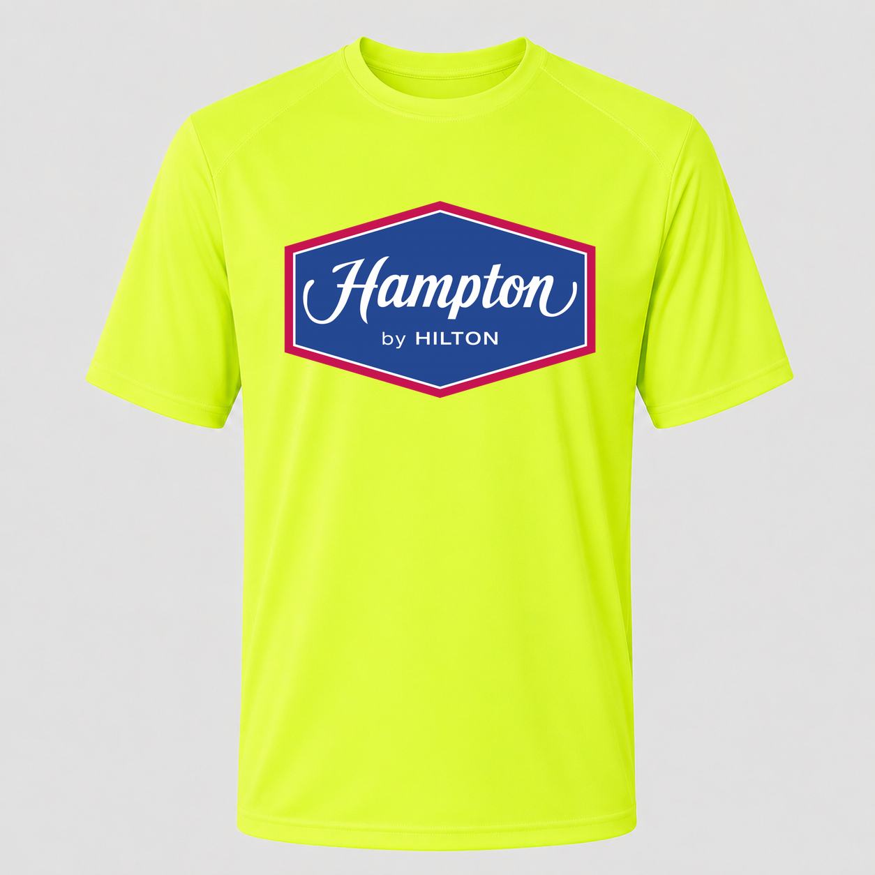 Men's Hampton Performance T-Shirt - Safety Green