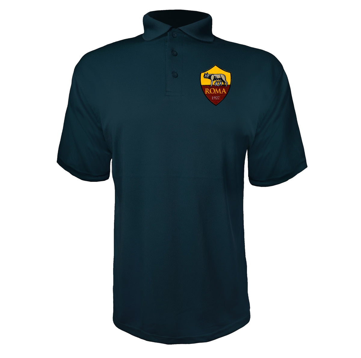 AS Roma FC Navy polyester polo