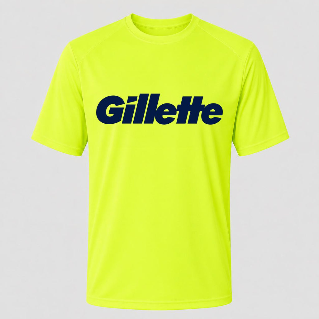 Men's Gillette Performance T-Shirt - Safety Green