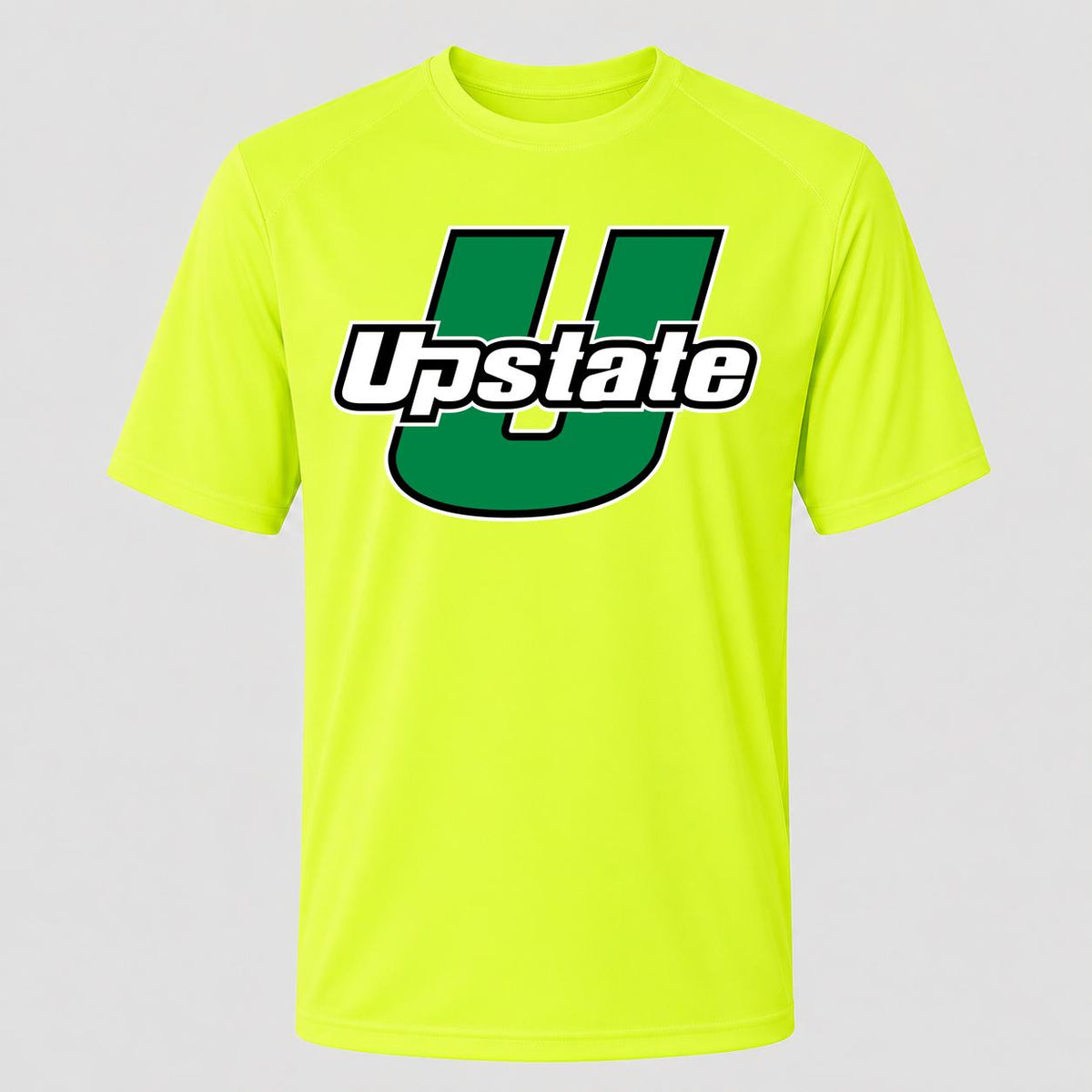 Men's USC Upstate Spartans Performance T-Shirt - Safety Green