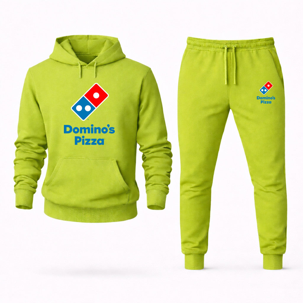 Domino's Pizza Hoodie and Joggers Set - Lime Green