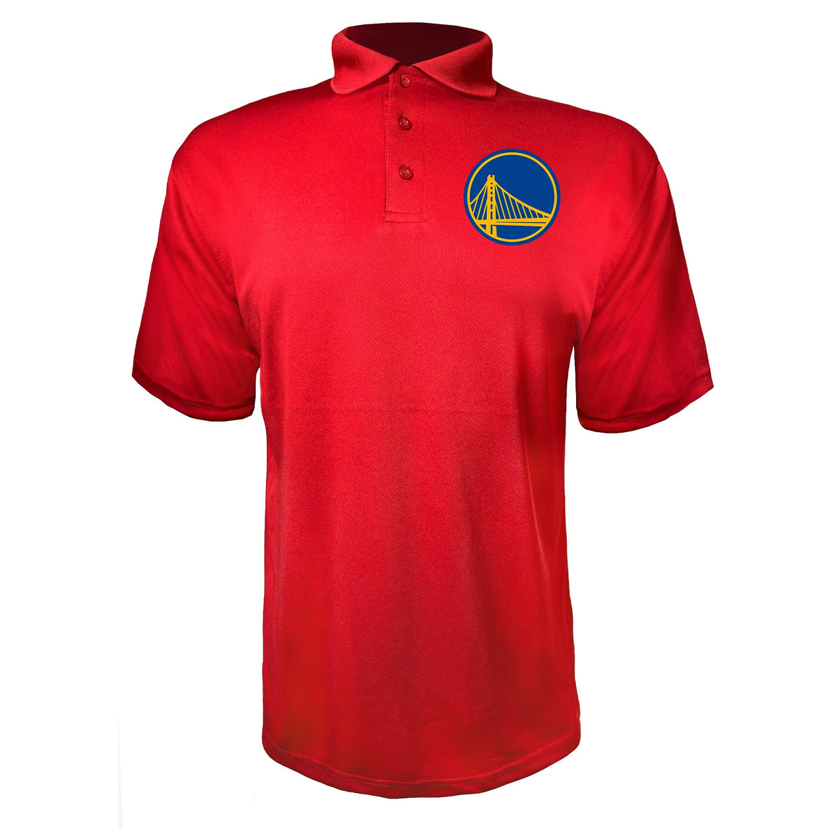 Golden State Warriors Red polyester polo