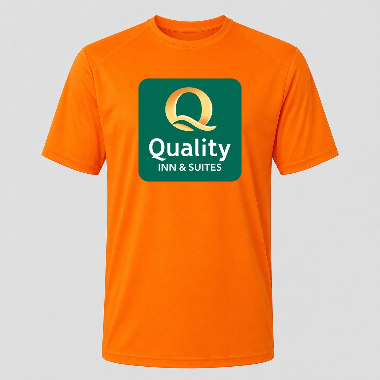 Men's Quality Inn & Suites Performance T-Shirt - Orange