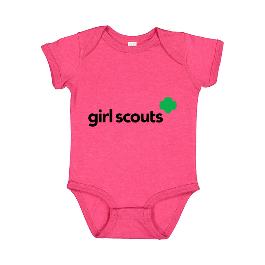 Girl Scouts Baby Romper Onesie - Pink