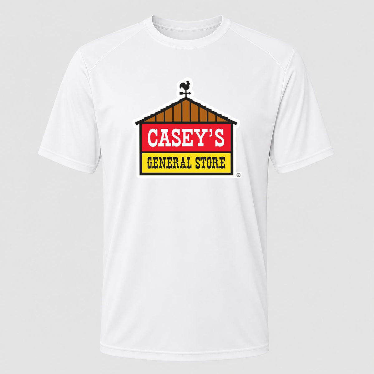 Men's Casey's General Stores Performance T-Shirt - White