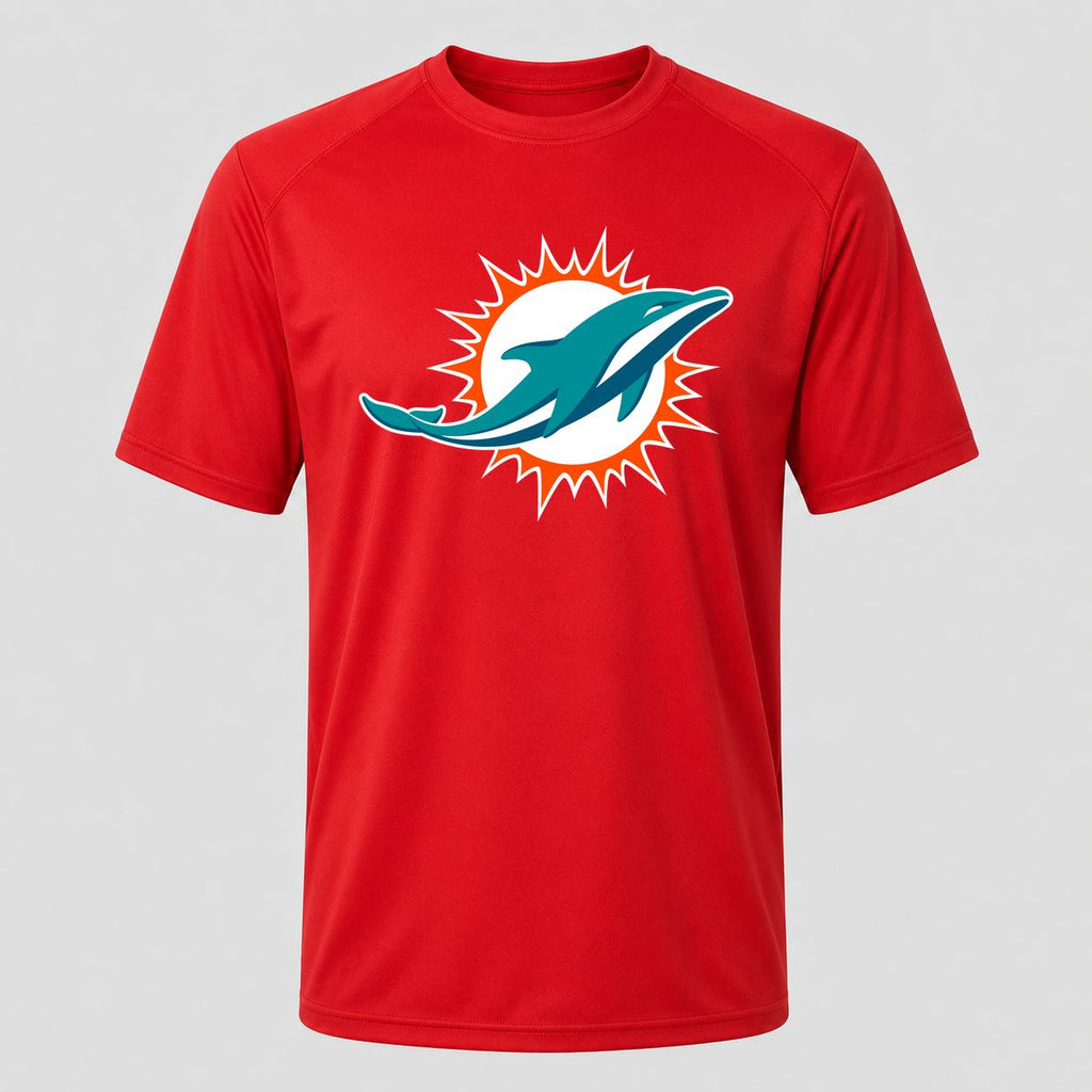 Men's Miami Dolphins Performance T-Shirt - Red