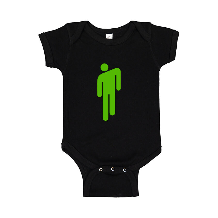 Billie Eilish Baby Romper Onesie - Black
