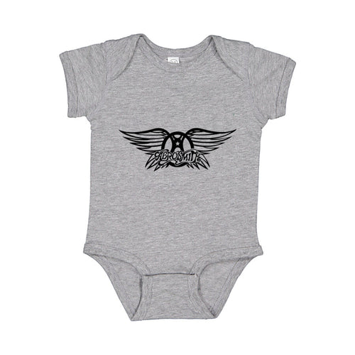 Aerosmith Baby Romper Onesie - Gray