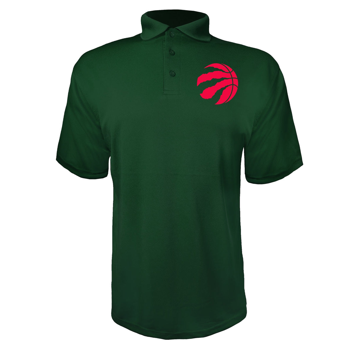Toronto Raptors Green polyester polo