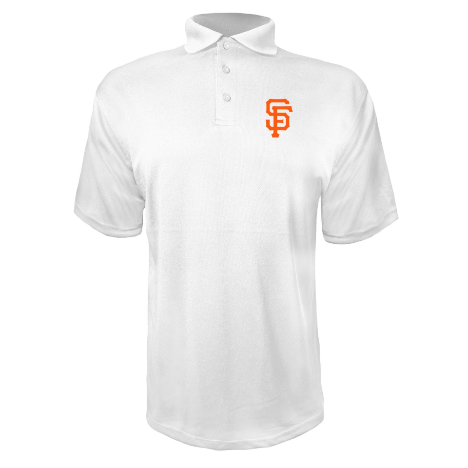 Men's San Francisco Giants Polyester Polo - White