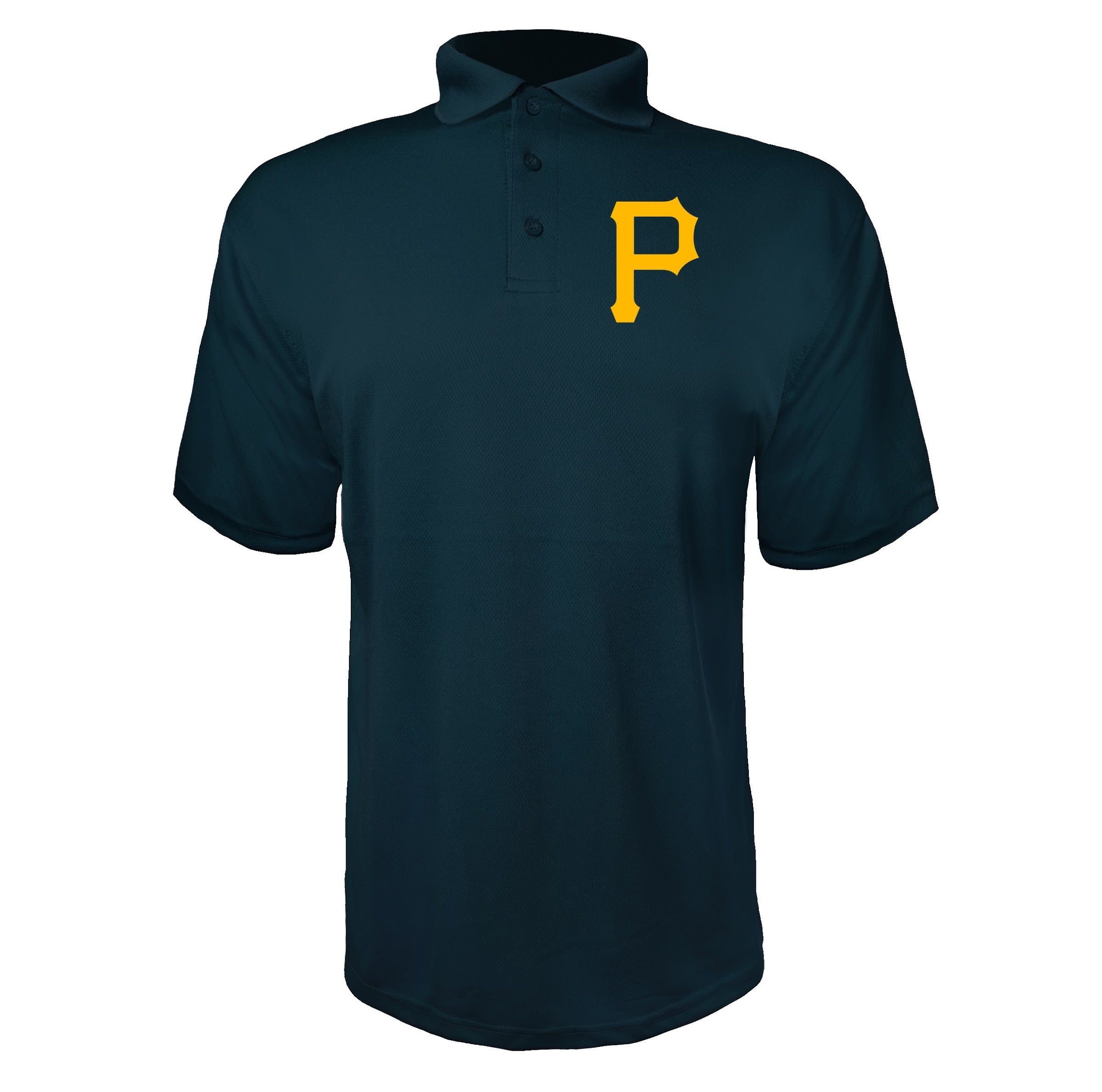 Pittsburgh Pirates Navy polyester polo