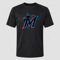 Men's Miami Marlins Performance T-Shirt - Black
