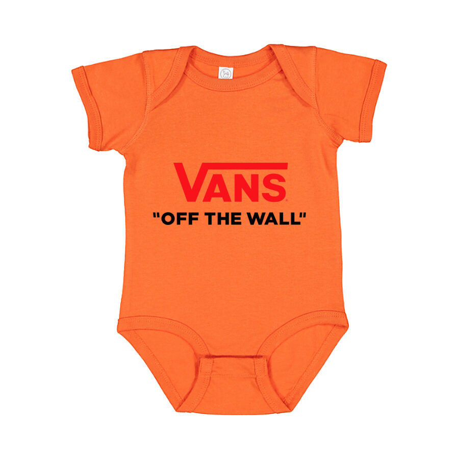 Vans Baby Romper Onesie - Orange