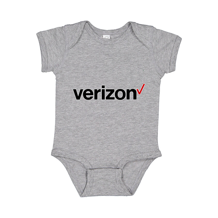 Verizon Baby Romper Onesie - Gray