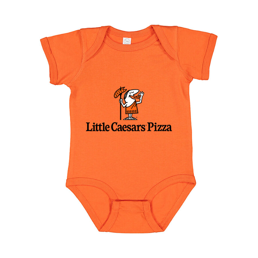 Little Caesars Baby Romper Onesie - Orange
