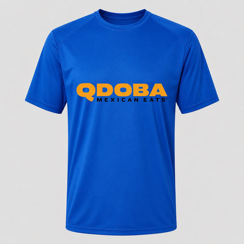 Men's Qdoba Performance T-Shirt - Royal Blue