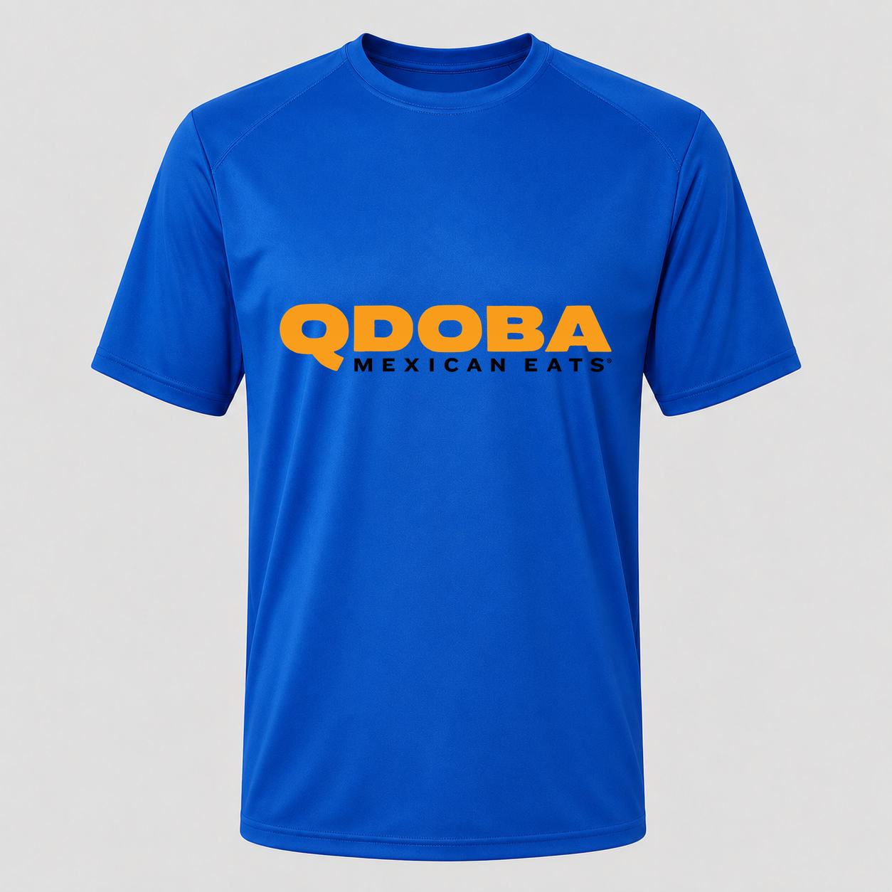 Men's Qdoba Performance T-Shirt - Royal Blue