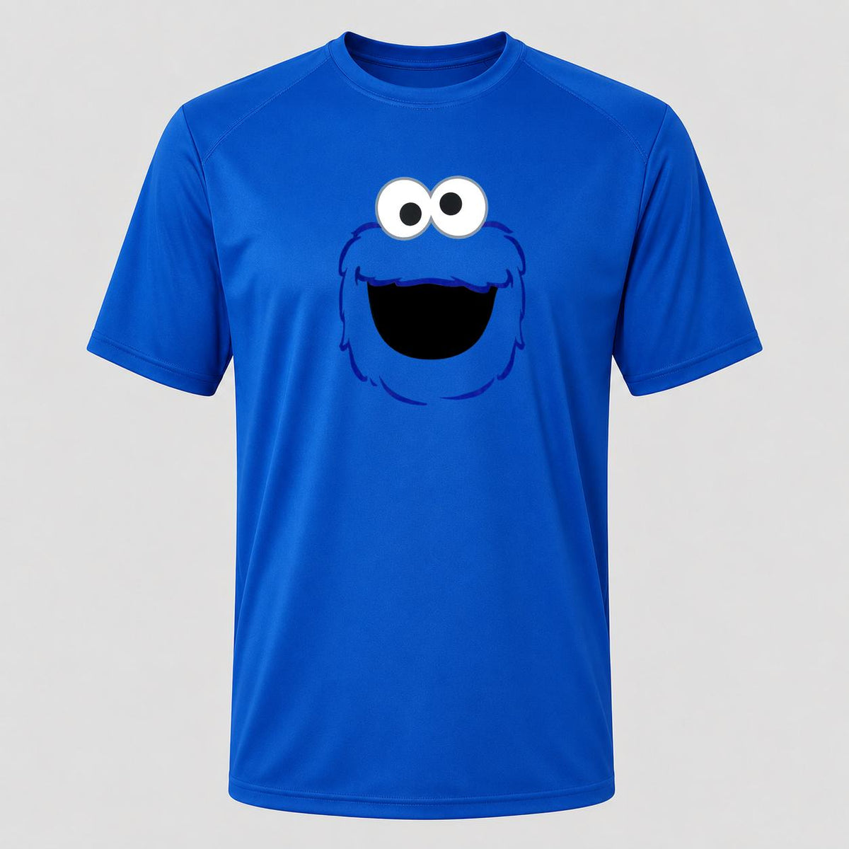 Men's Cookie Monster Performance T-Shirt - Royal Blue