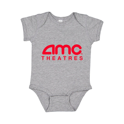 AMC Theatres Baby Romper Onesie - Gray