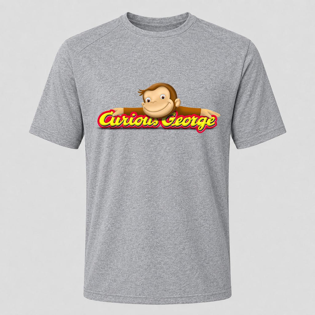 Men's Curious George Performance T-Shirt - Gray