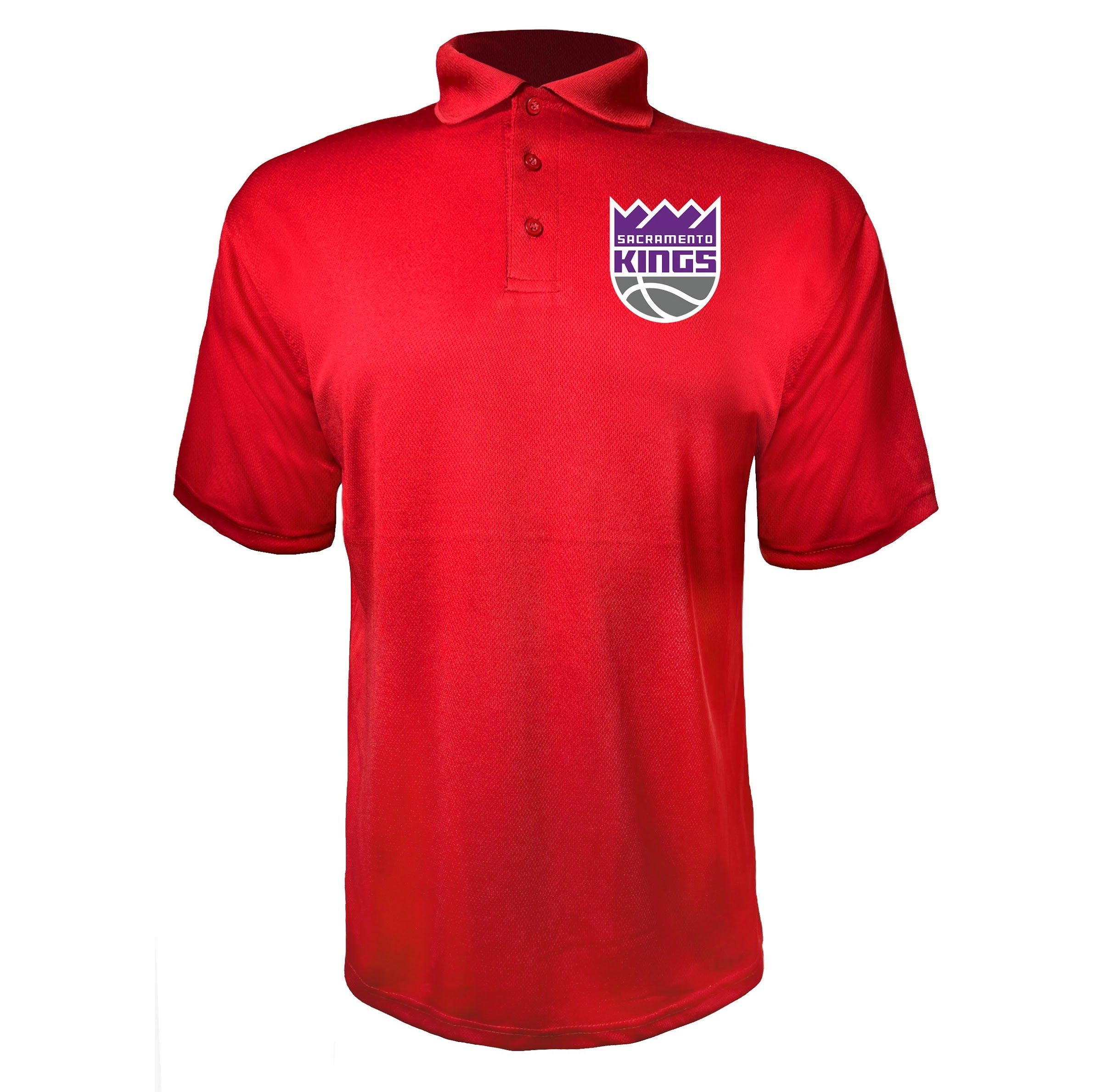 Sacramento Kings Red polyester polo