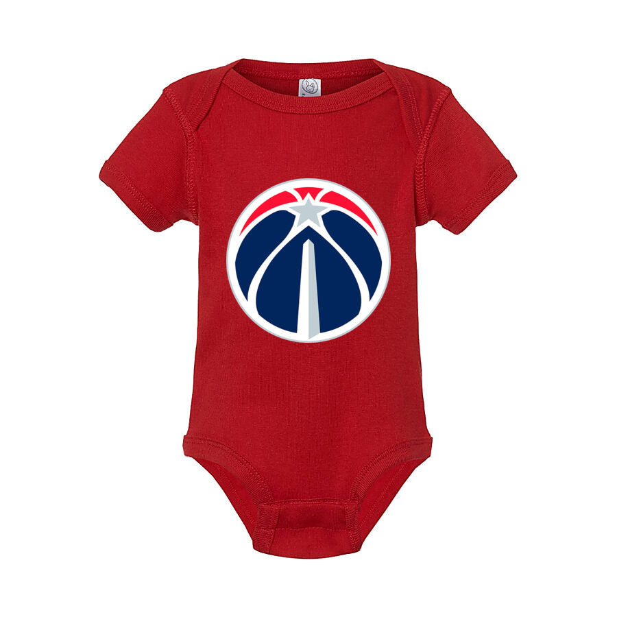 Washington Wizards Baby Romper Onesie - Red
