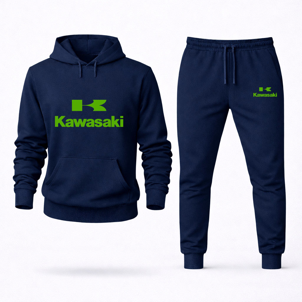 Kawasaki Hoodie and Joggers Set - Navy