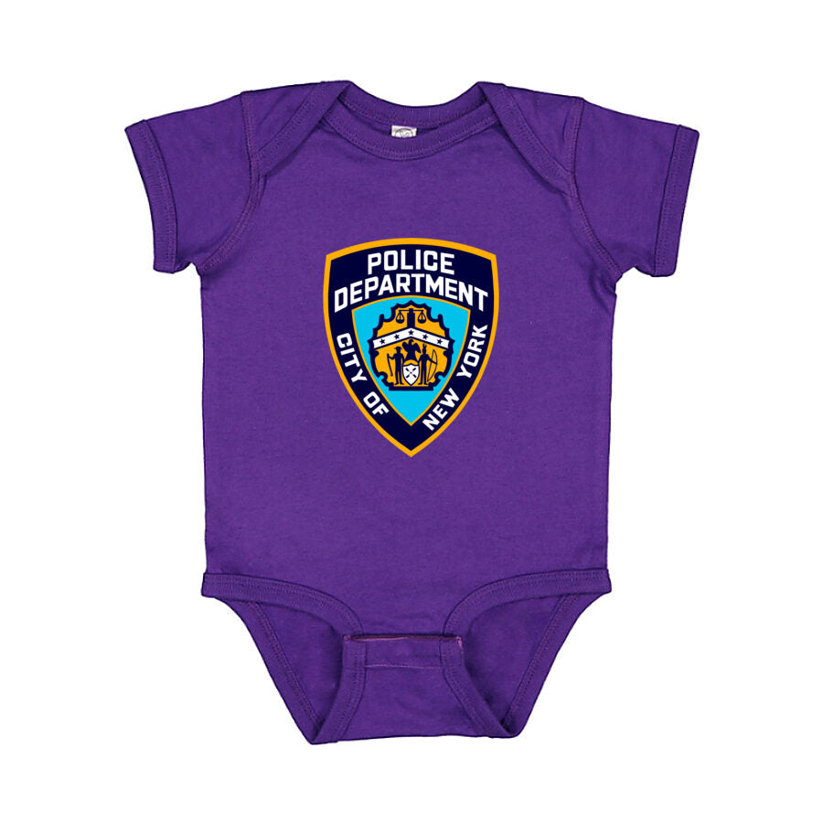 NYPD Baby Romper Onesie - Purple