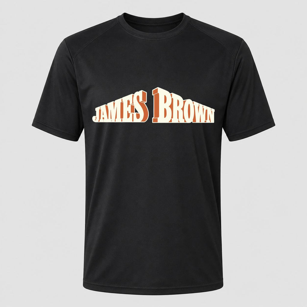 Men's James Brown Performance T-Shirt - Black