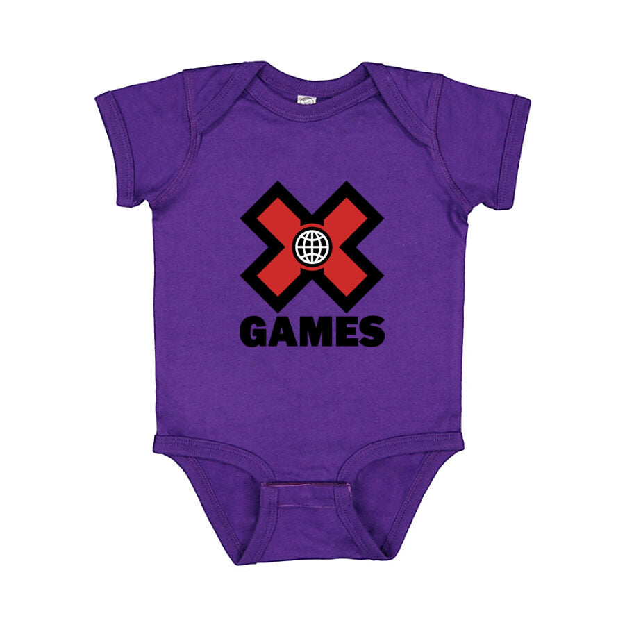 X Games Baby Romper Onesie - Purple