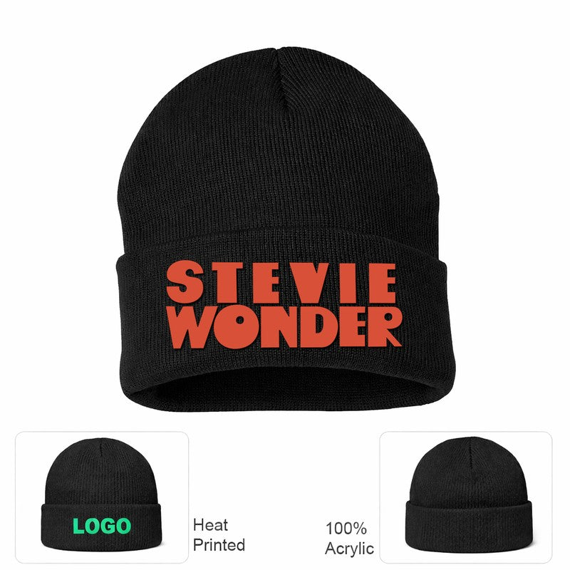 Stevie Wonder Yellow Beanie Hat