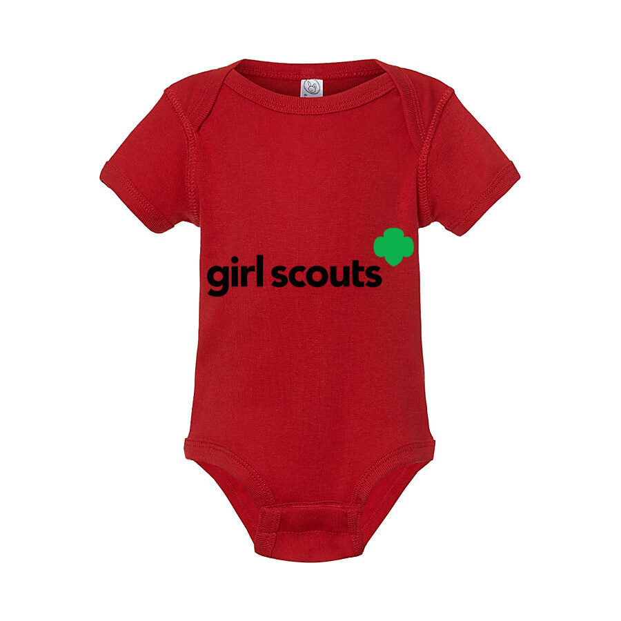 Girl Scouts Baby Romper Onesie - Red